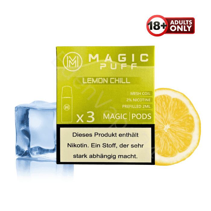 Magic Puff Pods - Lemon Chill - EdenVape24